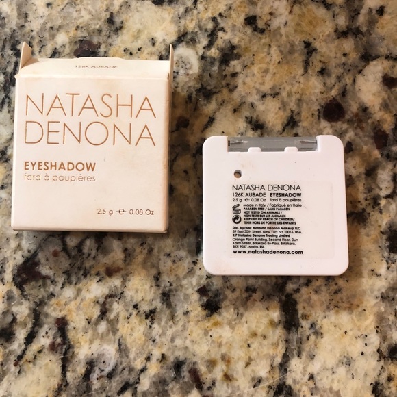 🔥 2/$30 BNIB NATASHA DENONA Eye Shadow Single - 126K AUBADE (Gold) Full Size - Picture 3 of 4